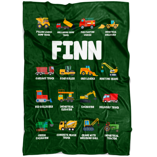 FINN Construction Blanket Green