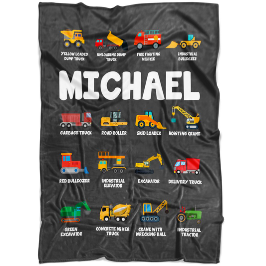 MICHAEL Construction Blanket Grey