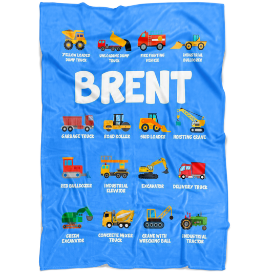 BRENT Construction Blanket Blue