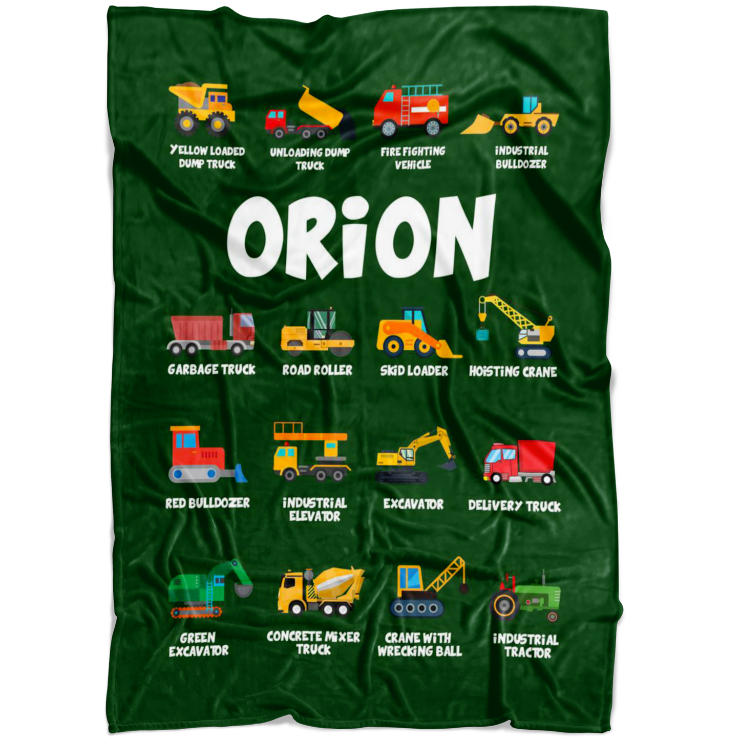 Orion Construction Blanket Green
