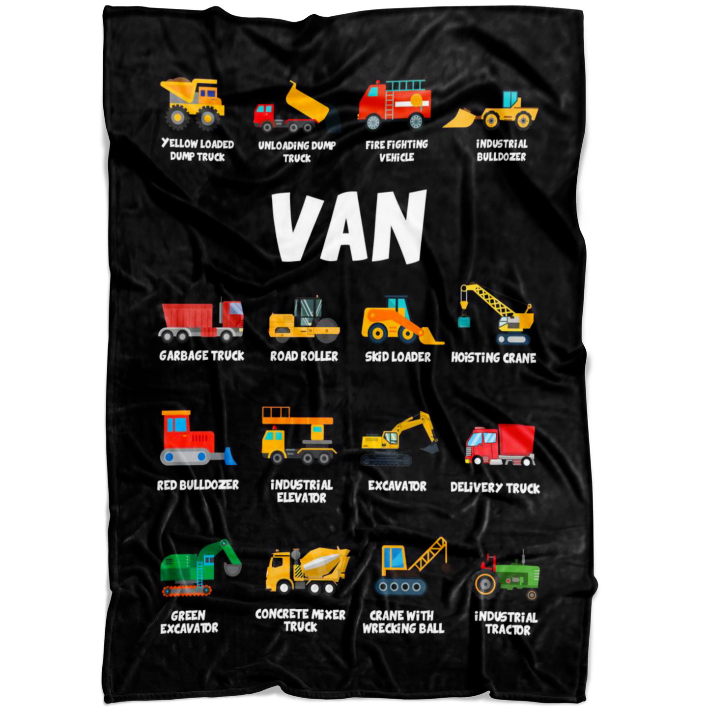 VAN Construction Blanket Black