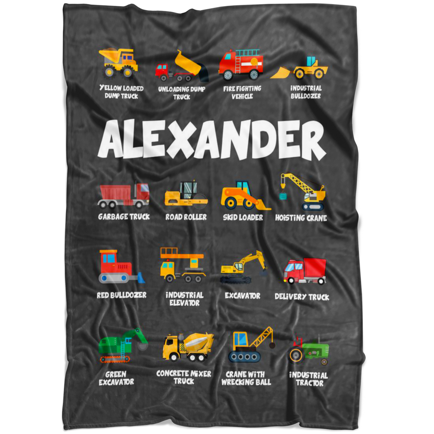 Alexander Construction Blanket Grey