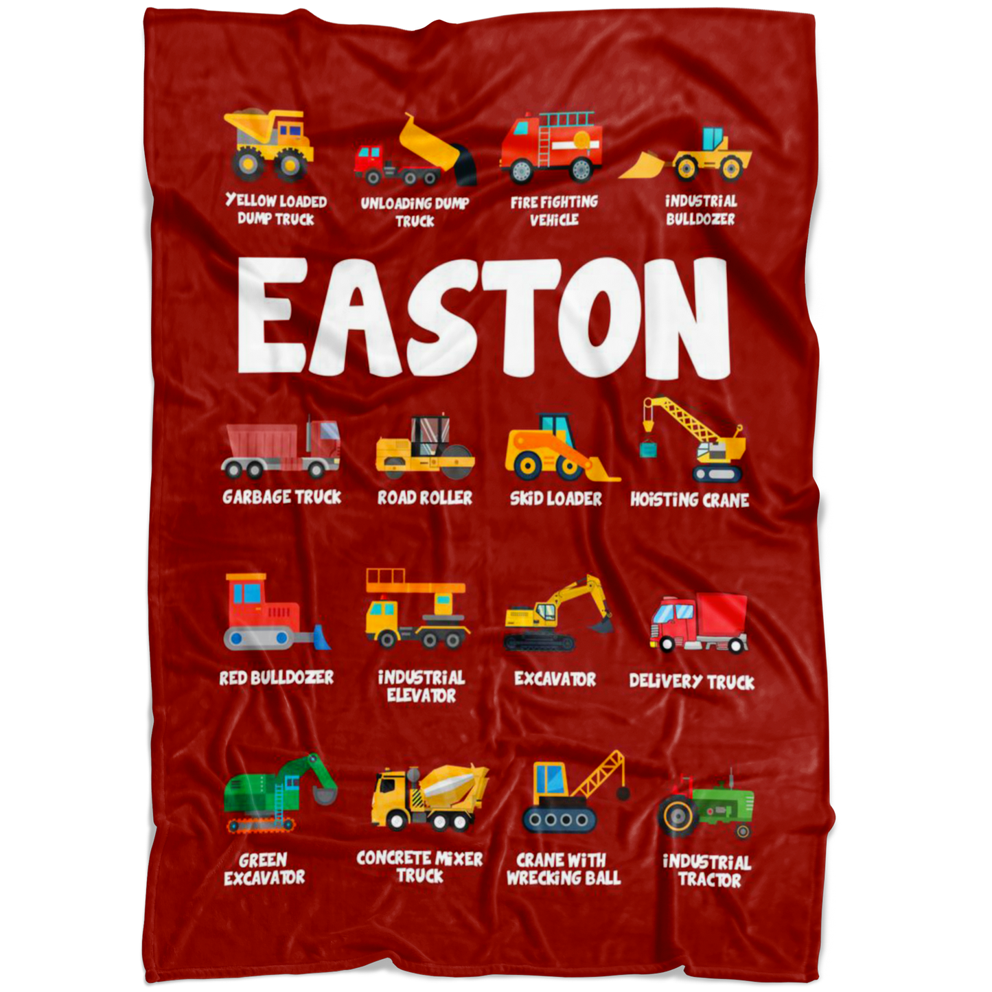 EASTON Construction Blanket Red