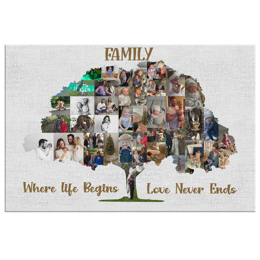 GF8324 Family Tree Collage