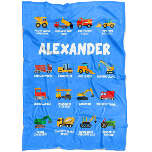 Alexander Construction Blanket Blue