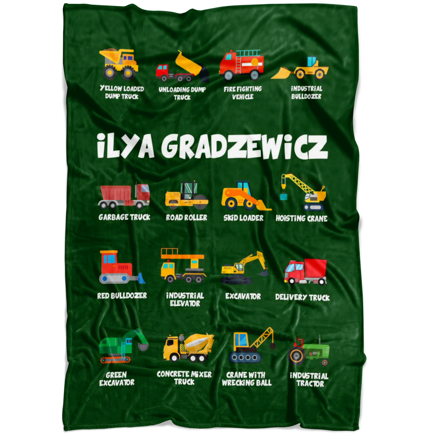 Ilya Gradzewicz Construction Blanket Green