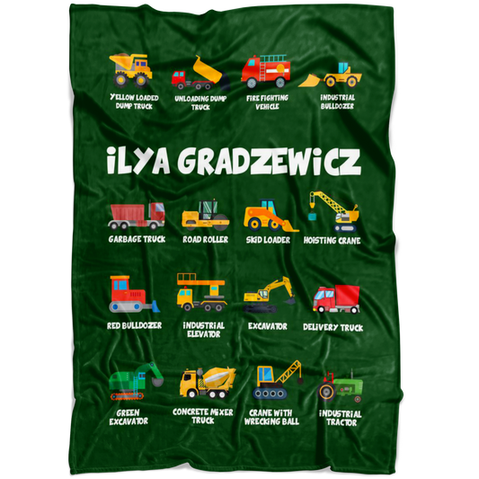 Ilya Gradzewicz Construction Blanket Green