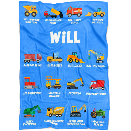 Will Construction Blanket Blue